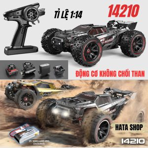 MJX Hyber Go 14210 Xe Đua Điều Khiển Từ Xa Tỉ Lệ 1/14 Tốc Độ Cao 80km/h Không Chổi Than Hobby Truck