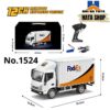 Huina 1524 Xe Tải Thùng Điều Khiển Từ Xa Tỉ Lệ 1:18 Express Truck 12 Kênh 524D 2.4Ghz - Hata Shop Đồ Chơi