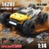 MJX Hyber Go 14207 Xe Đua Điều Khiển Từ Xa Tỉ Lệ 1/14 Không Chổi Than Brushless 4200kv 2 Body 4WD Off-road - Hata Shop Đồ Chơi