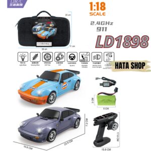 LDR/C LD1898 Xe Đua Điều Khiển Tỉ Lệ 1/18 RC Drift Car Servo + Gyro Cân Bằng - Hata Shop Đồ Chơi
