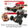 Rlaarlo DSK Xe Đua Điều Khiển Tỉ Lệ Lớn 1/8 bản Roller Không Bộ Điện Dragon Scale Knight DSK Roller - Hata Shop Đồ Chơi